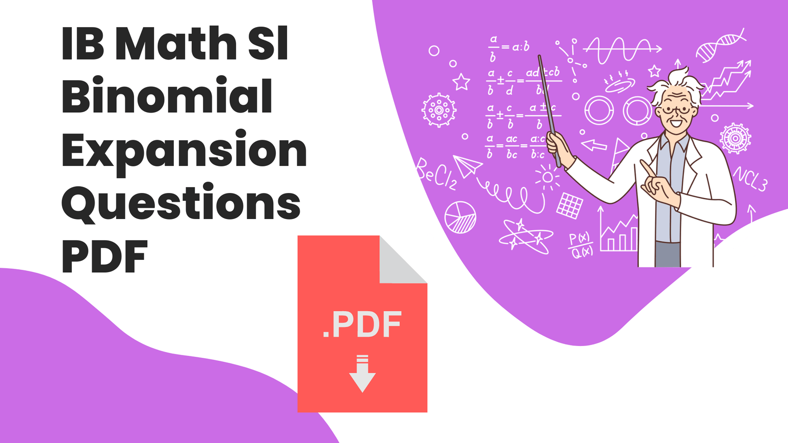 IB Math Sl Binomial Expansion Questions PDF