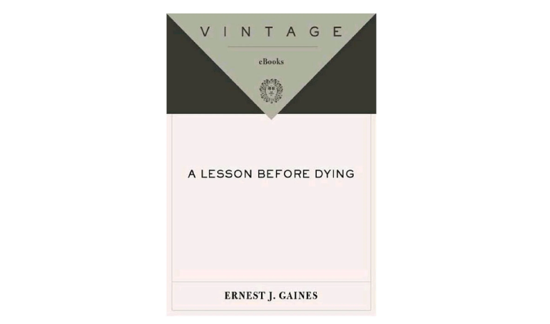 a lesson before dying